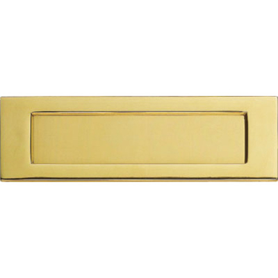 Carlisle Letter Plate 359mm x 113mm - Polished Brass