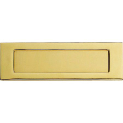 Letter Plate 257mm x 80mm - PVD Brass