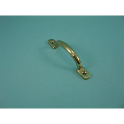 Pull Handle 102mm - Polished Brass