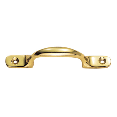 Pull Handle 152mm - Polished Brass