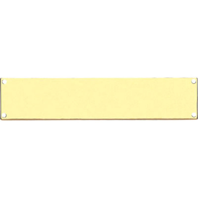 Kick Plate 813mm x 152mm - Polished Brass