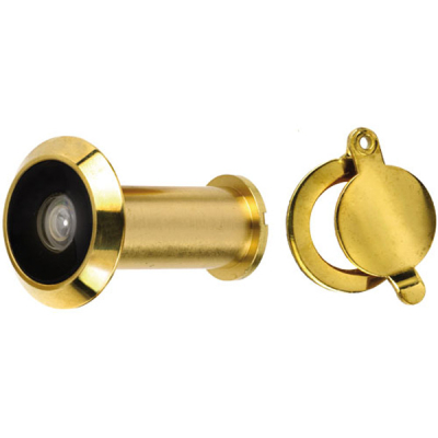 Door Viewer 180 Degree - Polished Brass
