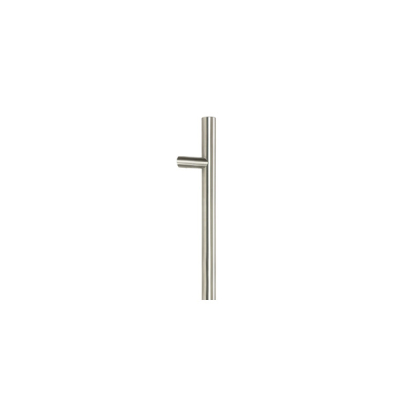 0.6m Offset T Bar Pull Handle Secret Fix 32mm Ø - Satin SS (316)