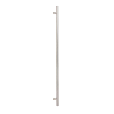 1.5m T Bar Pull Handle Secret Fix 32mm Ø - Satin SS (316)