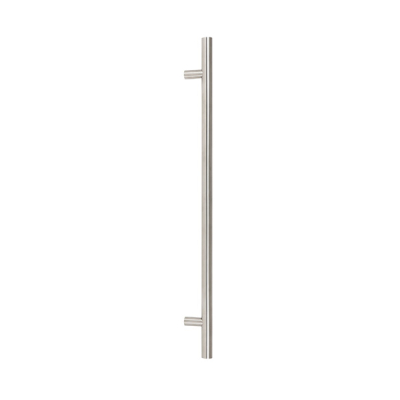 0.9m T Bar Pull Handle Secret Fix 32mm Ø - Satin SS (316)