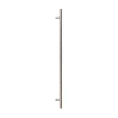 1.2m T Bar Pull Handle Bolt Fix 32mm Ø - Satin SS (316)