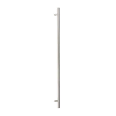 1.5m T Bar Pull Handle Bolt Fix 32mm Ø - Satin SS (316)