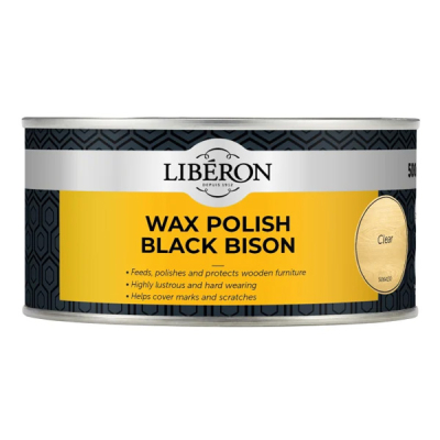 Liberon Bison Paste Wax 500ml - Clear