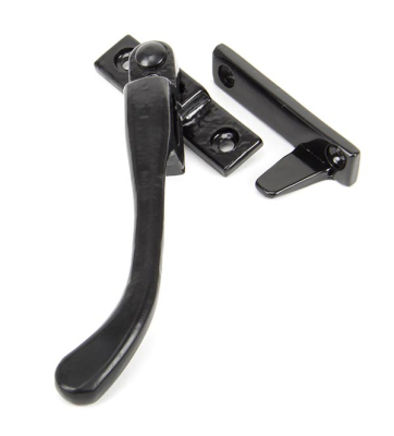 Black Night-Vent Locking Peardrop Fastener