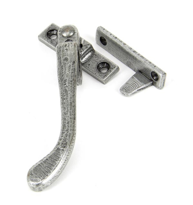 Pewter Patina Night-Vent Locking Peardrop Fastener