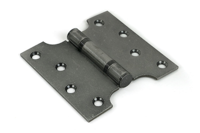 Pewter Patina Parliament Hinges SS (pair)