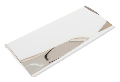 Polished Chrome Letter Plate Cover