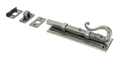 Pewter Patina Shepherd's Crook Universal Bolt