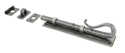 Pewter Patina Shepherd's Crook Universal Bolt