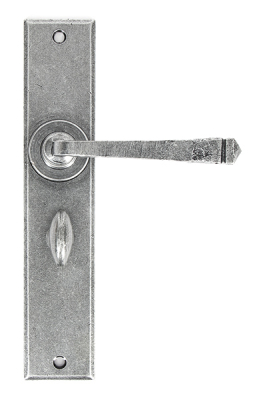 Pewter Patina Large Avon Lever Bathroom Set