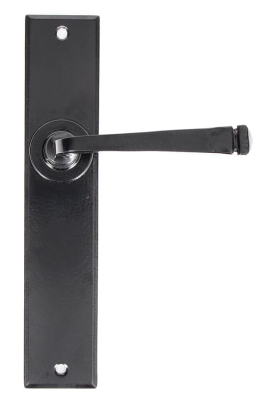Black Large Avon Lever Latch Set
