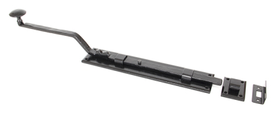 Black French Door Bolt