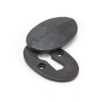 Beeswax Oval Escutcheon