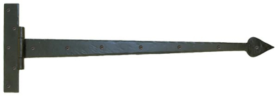 Black Barn Door 36Inch T Hinge (pair)