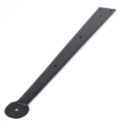 Black Penny End Hinge Front (pair)