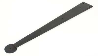Beeswax Penny End Hinge Front (pair)