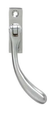 Satin Chrome Slim Peardrop Espag