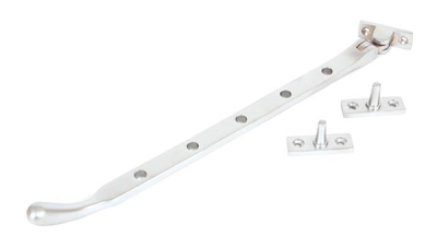 Satin Chrome Peardrop Stay