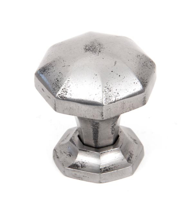 Natural Smooth Octagonal Cabinet Knob