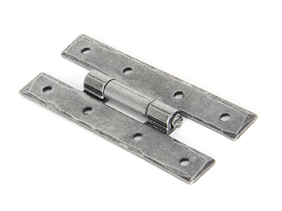 Pewter Patina H Hinge (pair)