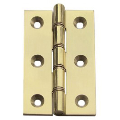 3Inch DPBW Butt Hinge (Pair) - Polished Brass