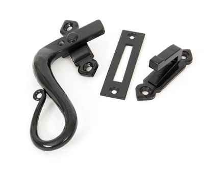Black Locking Shepherd's Crook Fastener