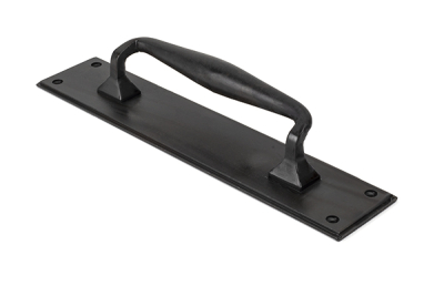 Beeswax Pull Handle on Backplate