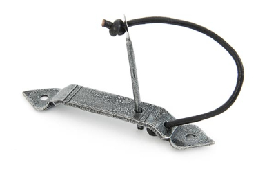 Pewter Patina Screw on Staple