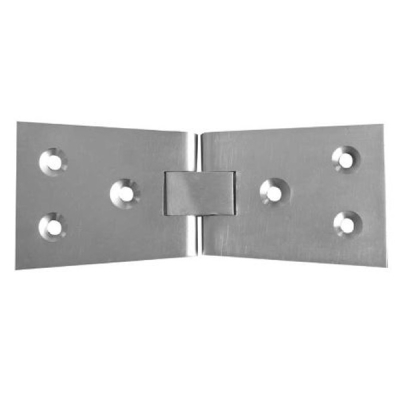 4Inch Counter Flap Hinge (Pair) - Satin Chrome