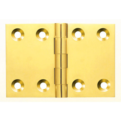 Simonswerk 2Inch Back Flap Hinge (Pair) - Polished Brass