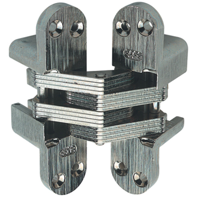 Soss hinge 218, for 41-45mm Doors (Pair) - Brass Plated