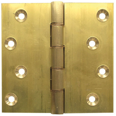 Simonswerk 4Inch x 4Inch Projection Hinge (Pair) - Brass Self Coloured