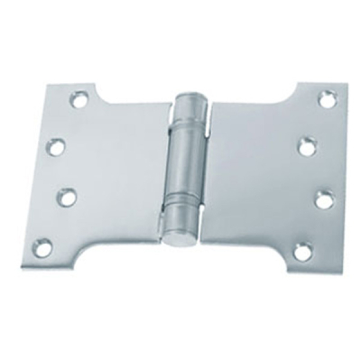 4Inch x 4Inch x 6Inch Parliament Hinge (Pair) - Bright Stainless Steel