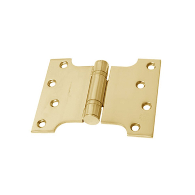 4Inch x 3Inch x 5Inch Parliament Hinge (Pair) - PVD Brass