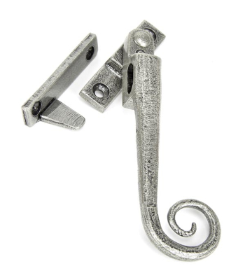Pewter Patina Locking Night-Vent Monkeytail Fastener
