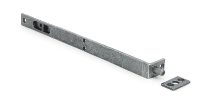 Pewter Patina 12Inch Flush/Slide Door Bolt