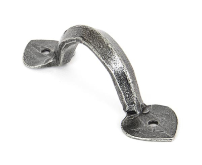 Pewter Patina Gothic D Handle