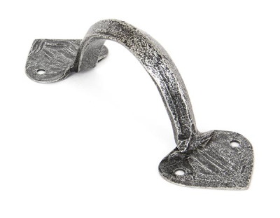 Pewter Patina Gothic D Handle