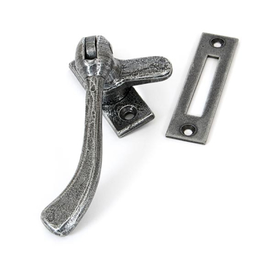 Pewter Patina Handmade Peardrop Fastener