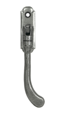 Pewter Patina Locking Peardrop Espag