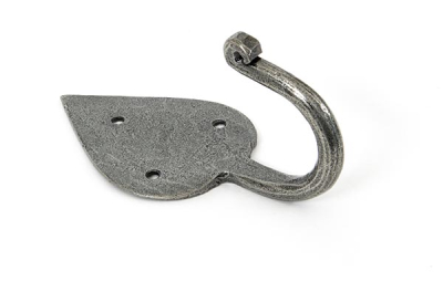 Pewter Patina Gothic Coat Hook