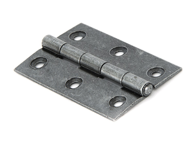 Pewter Patina Butt Hinge (pair)