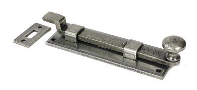 Pewter Patina Cranked Knob Bolt