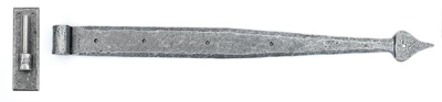 Pewter Patina Hook & Band Hinge (pair)