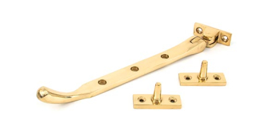 Polished Brass Peardrop Stay